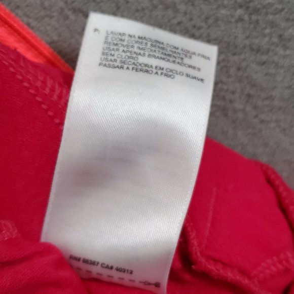 Adidas Lightweight Hooded Running Jacket Deep Pink with Orange Trim Size… - Picture 8 of 14